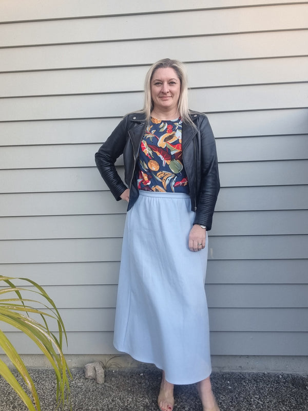 Jenny Top - Papaya Print